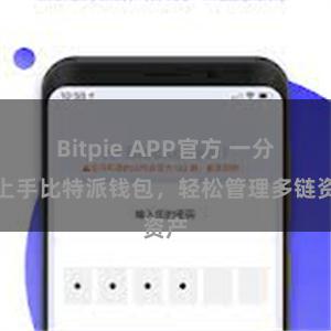 Bitpie APP官方 一分钟上手比特派钱包，轻松管理多链资产