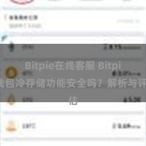 Bitpie在线客服 Bitpie钱包冷存储功能安全吗？解析与评估