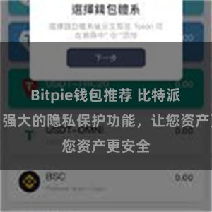 Bitpie钱包推荐 比特派钱包：强大的隐私保护功能，让您资产更安全