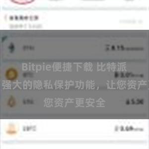 Bitpie便捷下载 比特派钱包：强大的隐私保护功能，让您资产更安全