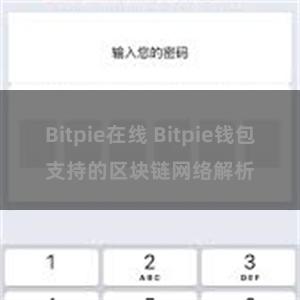 Bitpie在线 Bitpie钱包支持的区块链网络解析