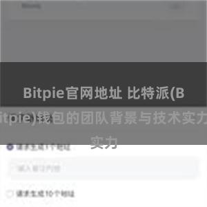 Bitpie官网地址 比特派(Bitpie)钱包的团队背景与技术实力