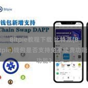 Bitpie教程下载 比特派(Bitpie)钱包是否支持免手续费功能？